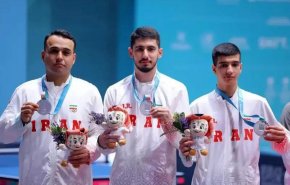 تیم ملی تنیس روی میز ایران نقره ای شد