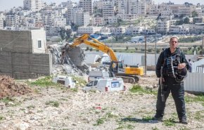 اشغالگران، املاک شخصی و عمومی فلسطینیان را تخریب کردند