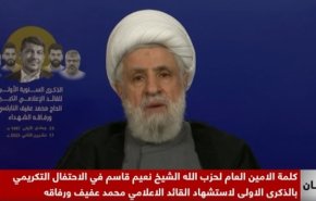 دبیرکل حزب الله: اشغال حتی یک وجب از خاک لبنان را نمی‌پذیریم
