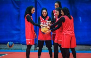 پرش بلند بانوان بسکتبالیست در ریاض