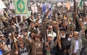 اجتماع میلیونی مردم یمن: آماده نبرد در کنار ایرانیم+فیلم

