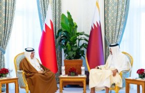 امیر قطر و ولیعهد بحرین اوضاع منطقه را بررسی کردند
