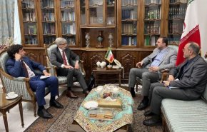 دیدار غریب آبادی با معاون وزیر خارجه نروژ ، سفیر فرانسه و رئیس بانک بریکس