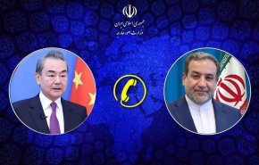 گفتگوی تلفنی وزیران امور خارجه جمهوری اسلامی ایران و چین