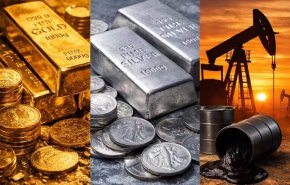 کاهش ۵ درصدی بهای نفت؛ قیمت طلا افزایش یافت