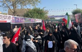 مراسم راهپیمایی جاماندگان اربعین در تهران