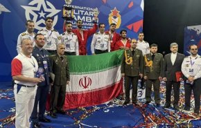 منتخب القوات المسلحة الإيرانية ثالثًا في بطولة السامبو بموسكو