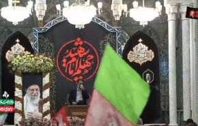 مراسم اربعین رهبر شهید در شهر مقدس قم برگزار شد +فیلم 