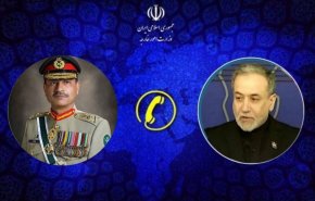 تماس تلفنی وزیر امور خارجه و فرمانده ارتش پاکستان