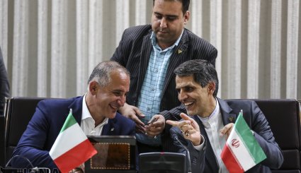 امضای سند همکاری بین راه آهن ایران و ایتالیا