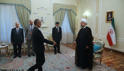 دیدار وزیرخارجه عمان با رئیس جمهوری