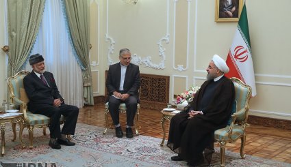 دیدار وزیرخارجه عمان با رئیس جمهوری