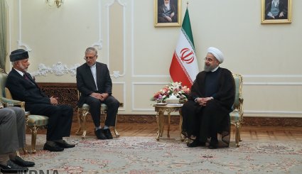 دیدار وزیرخارجه عمان با رئیس جمهوری