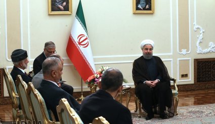 دیدار وزیرخارجه عمان با رئیس جمهوری