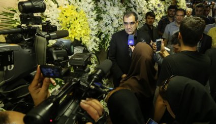 مراسم بزرگداشت مریم میرزاخانی