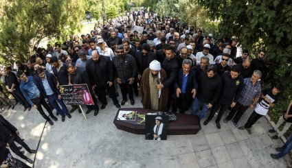 مراسم تشییع زنده‌یاد محمود جهان