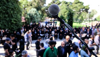 مراسم تشییع زنده‌یاد محمود جهان