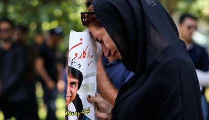 مراسم تشییع زنده‌یاد محمود جهان
