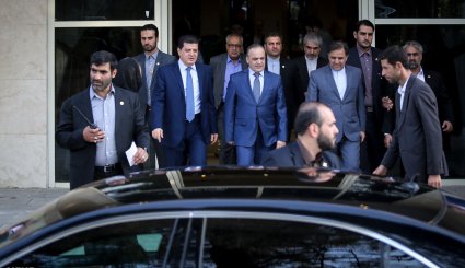 ورود مهمانان خارجی شرکت کننده در مراسم تحلیف رئیس جمهور + عکس