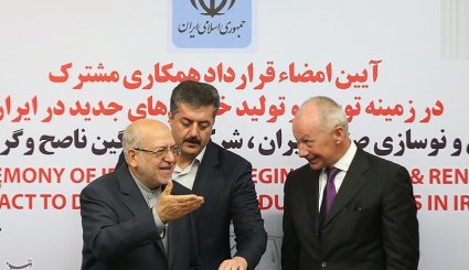 امضای قرارداد ایران با رنو