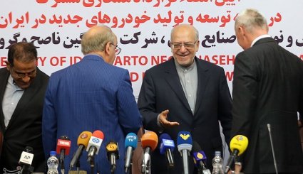 امضای قرارداد ایران با رنو
