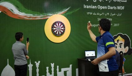 مسابقات رنکینگ جهانی دارت در شیراز/ تصاویر