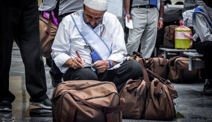 اعزام اولین کاروان حج تمتع از استان گیلان/ تصاویر