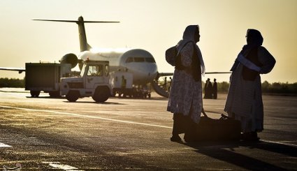 اعزام اولین کاروان حج تمتع از استان گیلان/ تصاویر