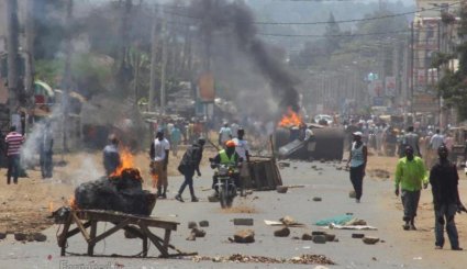 آشوب و قمه‌کشی پس از انتخابات در کنیا-تصاویر