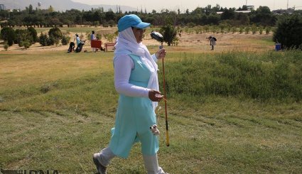 مسابقات گلف قهرمانی بانوان کشور/ تصاویر