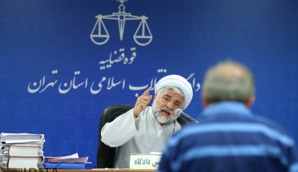 جلسه یازدهم دادگاه متهم ردیف سوم پرونده نفتی/ تصاویر