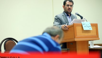 جلسه یازدهم دادگاه متهم ردیف سوم پرونده نفتی/ تصاویر