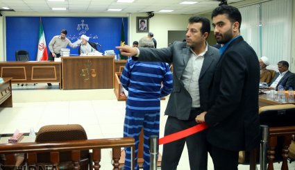 جلسه یازدهم دادگاه متهم ردیف سوم پرونده نفتی/ تصاویر