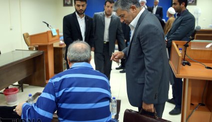 جلسه یازدهم دادگاه متهم ردیف سوم پرونده نفتی/ تصاویر