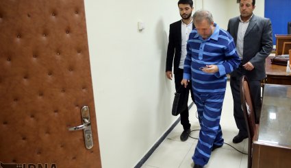 جلسه یازدهم دادگاه متهم ردیف سوم پرونده نفتی/ تصاویر