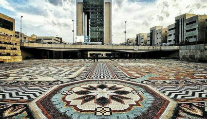 بزرگترین و زیباترین فرش سنگی جهان در تبریز