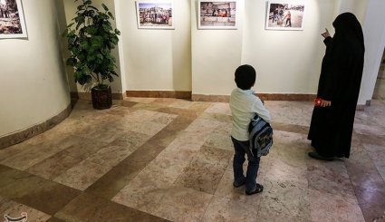 نمایشگاه عکس حلب؛ سرخ و سپید
