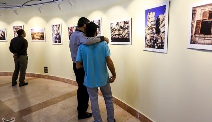 نمایشگاه عکس حلب؛ سرخ و سپید
