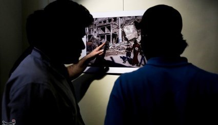 نمایشگاه عکس حلب؛ سرخ و سپید
