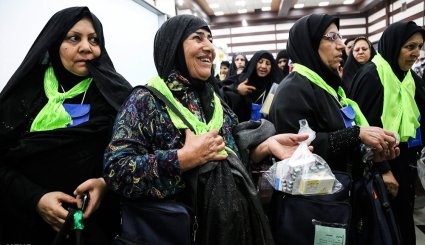 اعزام نخستین گروه زائران خوزستان به سرزمین وحی‎. تصاویر
