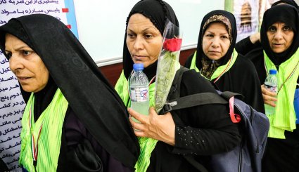 اعزام نخستین گروه زائران خوزستان به سرزمین وحی‎. تصاویر