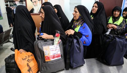 اعزام نخستین گروه زائران خوزستان به سرزمین وحی‎. تصاویر