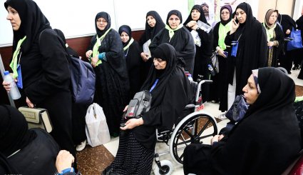 اعزام نخستین گروه زائران خوزستان به سرزمین وحی‎. تصاویر