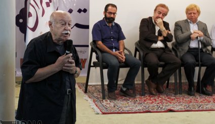 مراسم نمایش مستند «دَف» ، به روایت بیژن کامکار. تصاویر