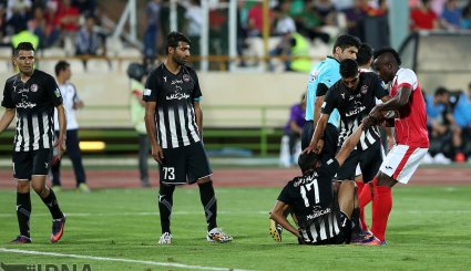 هفته چهارم لیگ برتر فوتبال/ دیدار پرسپولیس با سیاه جامگان. تصاویر