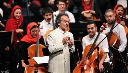 اجرای ارکستر سمفونیک تهران به رهبری شهرداد روحانی/ تصاویر
