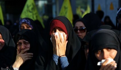 تشییع پیکر ۱۹ شهید دفاع مقدس