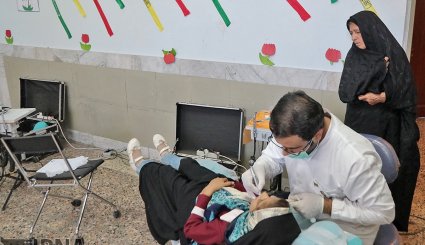 طرح جهادی معاینه و درمان رایگان دندانپزشکی. تصاویر