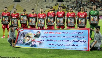 هفته چهارم لیگ برتر فوتبال/دیدار تیم های فولاد با گسترش فولاد. تصاویر