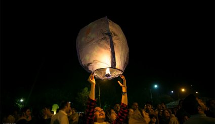 جشنواره بالن ها در بجنورد. تصاویر